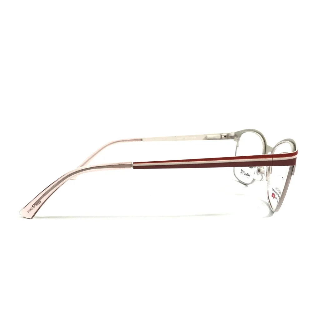 Takumi Eyeglasses Frames TK1207 30 Pink Red with Polarized Clip Ons 53-16-135